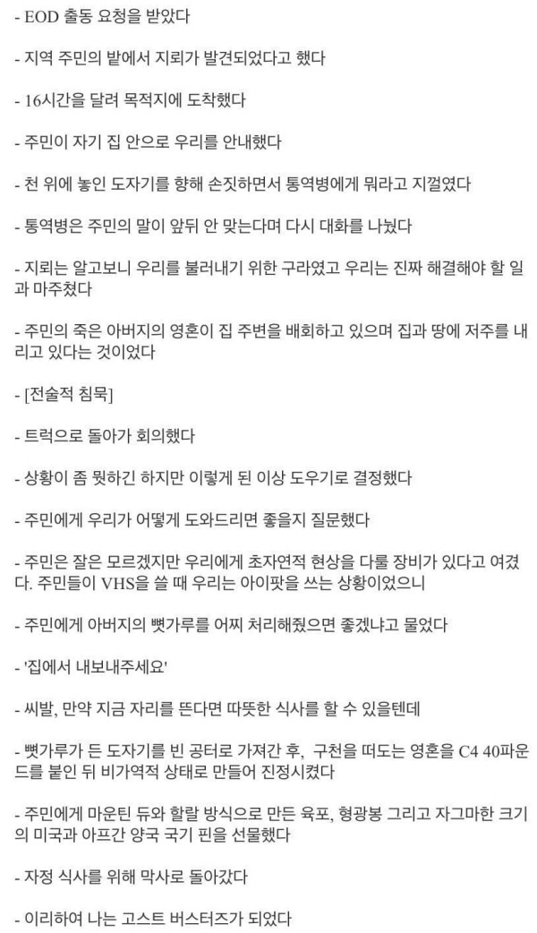 아프간 고스트 버스터즈